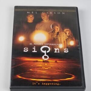 Signs (Touchstone Disney Film M. Night Shyamalan 2002 Sealed) Horror Movie DVD